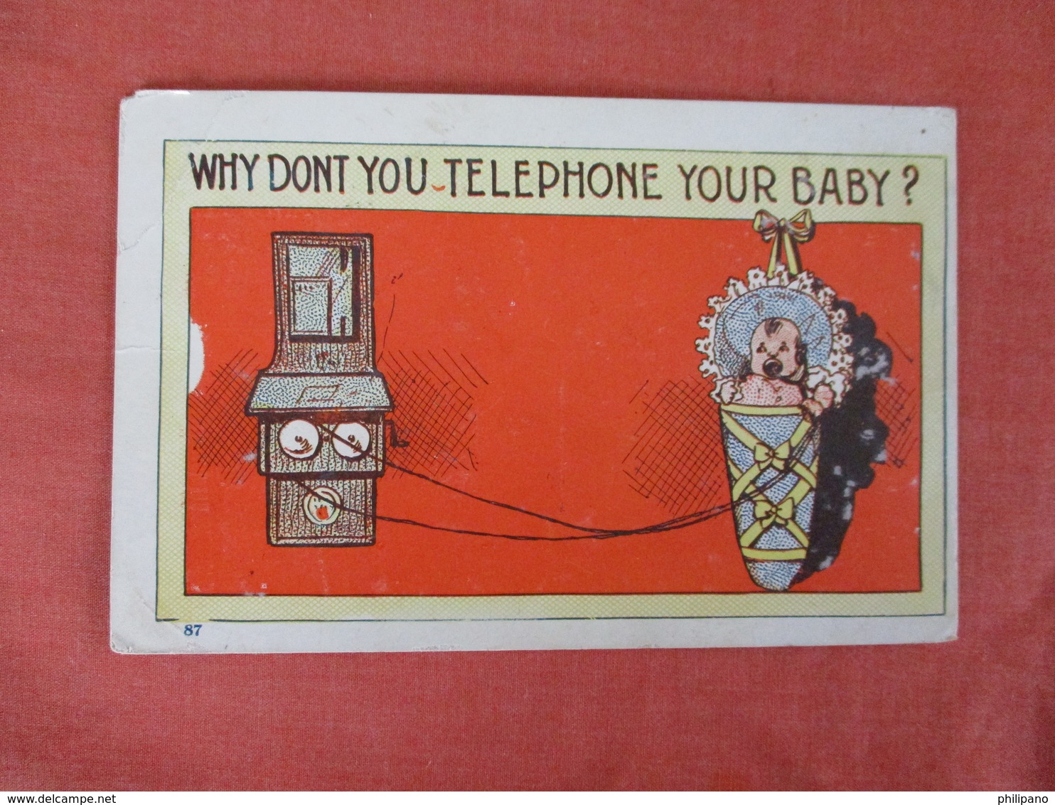 Why Dont You Telephone Your Baby ?  Ref 3054 - Humour