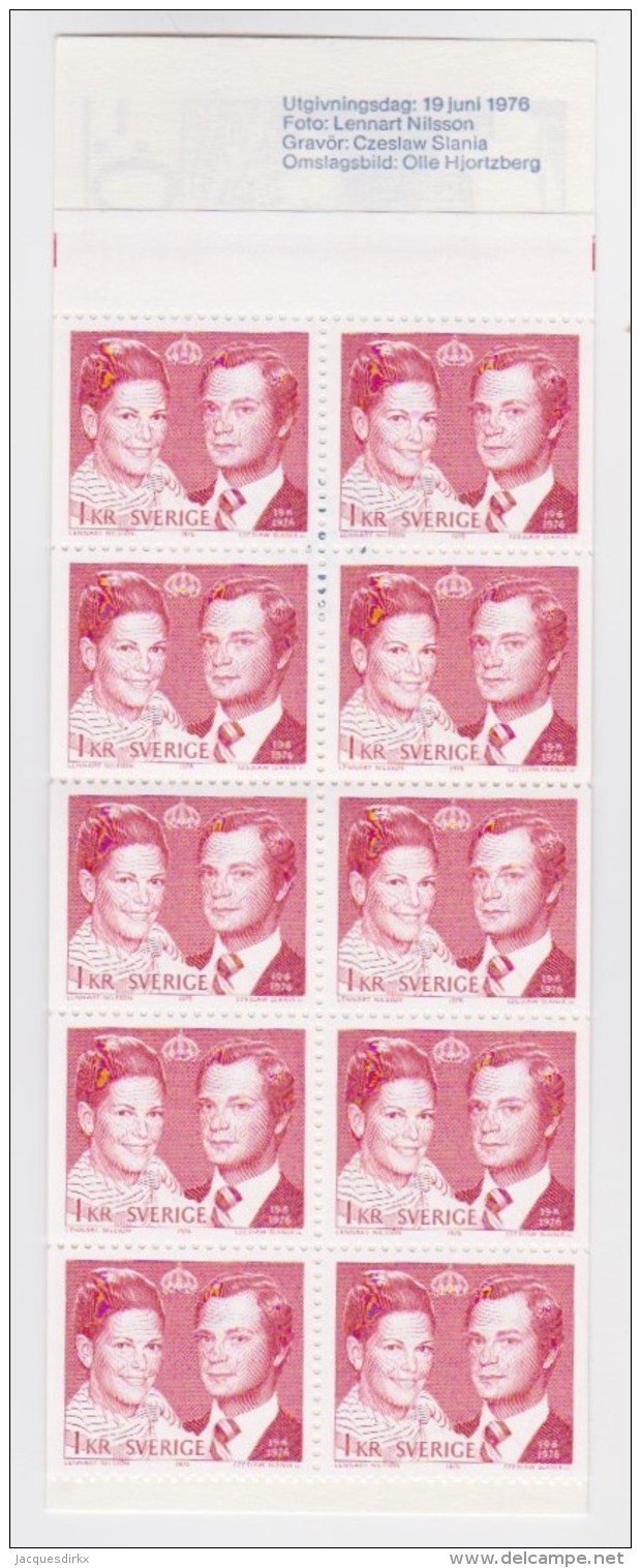 Sweden   .     Facit   .   H  291   (complete)       .     **    .    MNH  .   /   .   Postfris - 1951-80