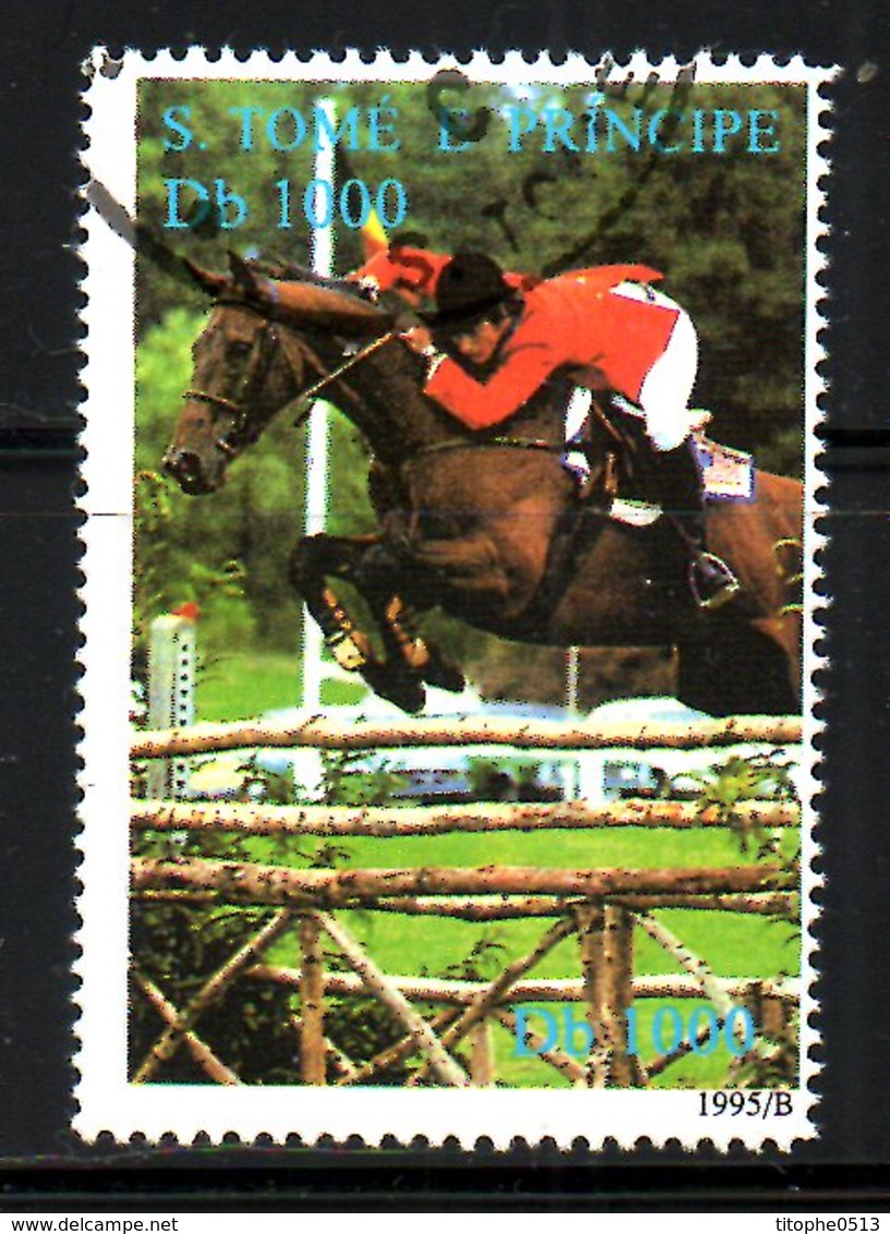 St THOMAS. N°1250 Oblitéré De 1995. Jumping. - Springconcours