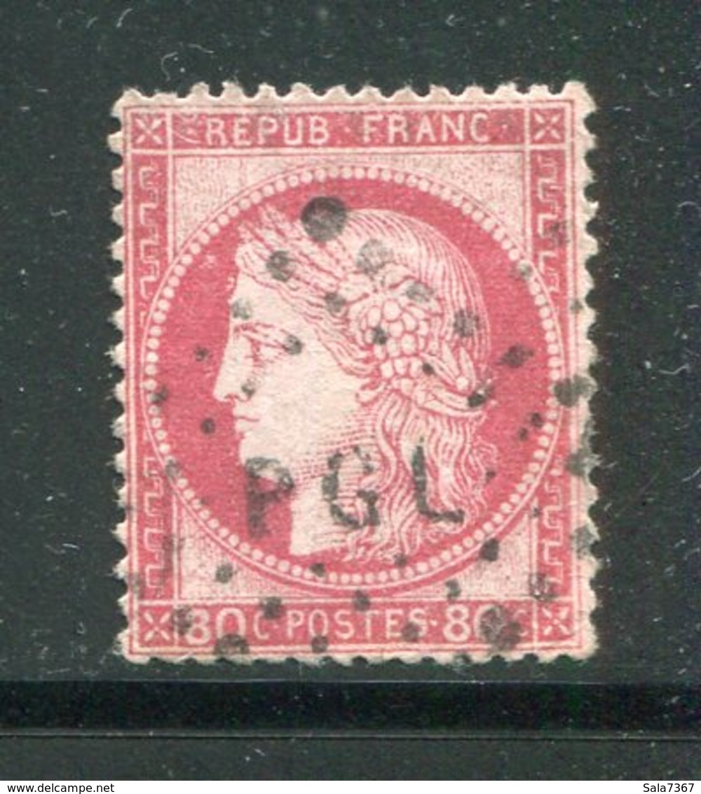 Y&T N°57- Cachet PGL (signé Au Dos) - 1871-1875 Ceres