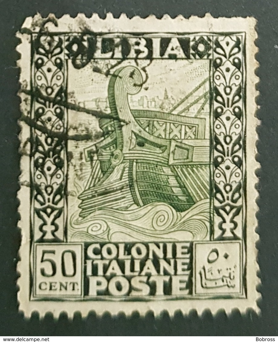 Libya 1921, Antiquity, Colonie Italiane, Used - Libya