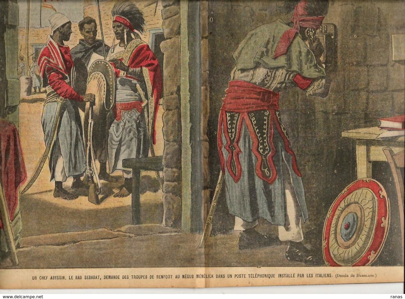 Ethiopie Abyssinie Le Pélerin N° 1724 De 1910 - Other & Unclassified