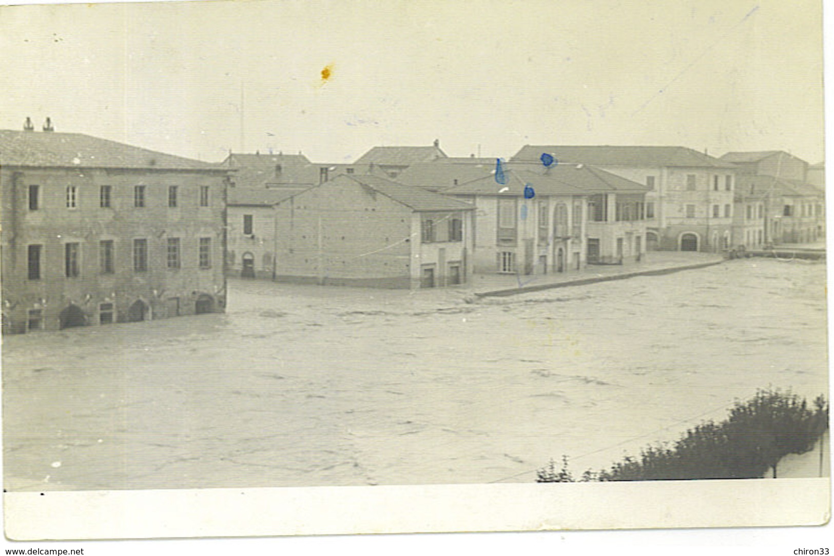 Senigallia lotto cartoline fotografiche alluvione 1940.