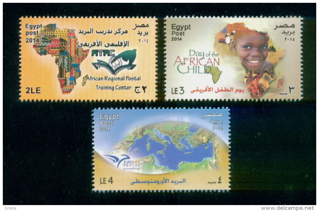 EGYPT / 2014 / COMPLETE YEAR ISSUES / MNH / VF / 8 SCANS - Unused Stamps