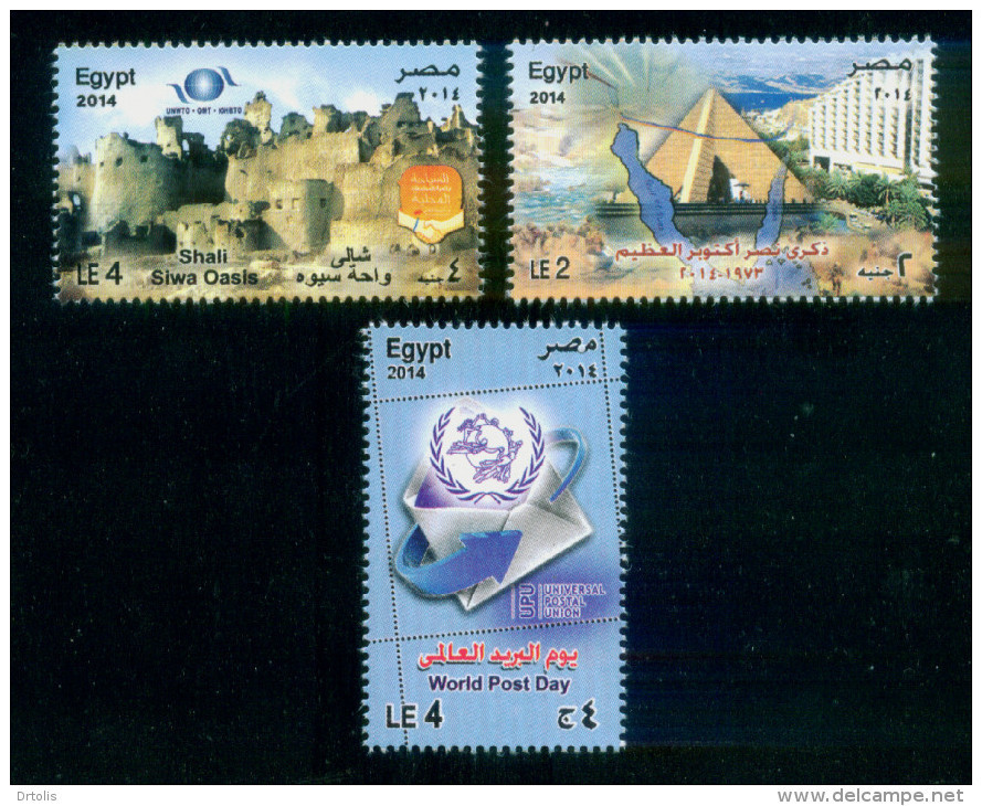 EGYPT / 2014 / COMPLETE YEAR ISSUES / MNH / VF / 8 SCANS