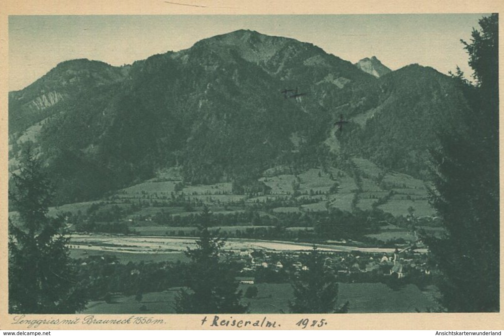 005352  Lenggries Mit Brauneck  1925 - Lenggries