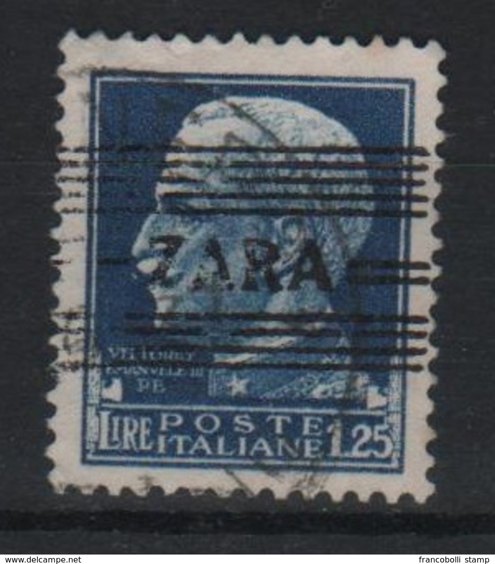 1943 Occupazione Tedesca Zara 1,25 L. US - Deutsche Bes.: Zara