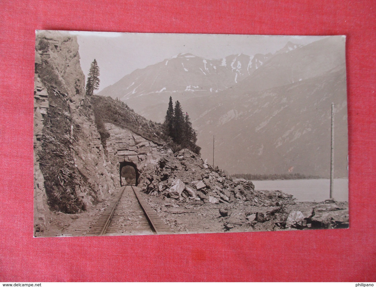 RPPC   Mountain Railroad Tunnel  To ID     Ref 3054 - To Identify