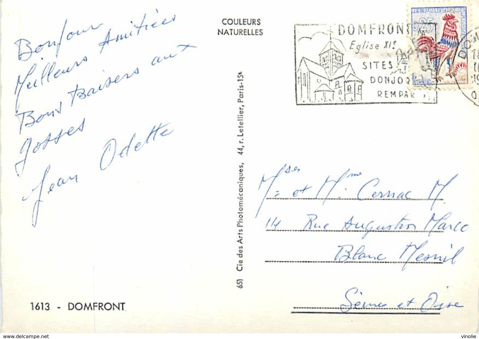 B-18-875 : DOMFRONT. - Domfront