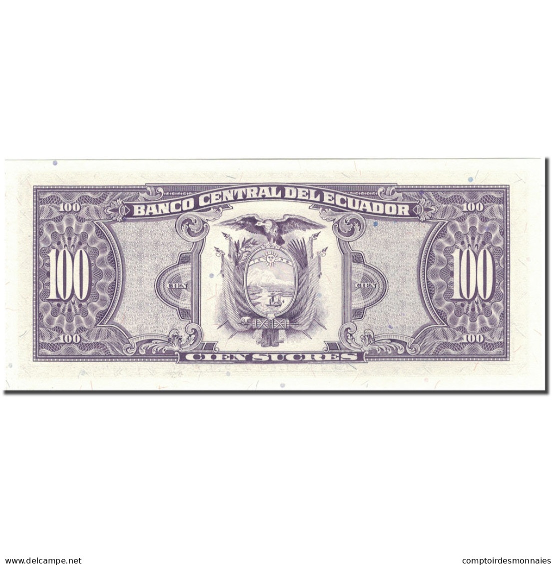 Billet, Équateur, 100 Sucres, 1991-06-21, KM:123Aa, NEUF - Equateur