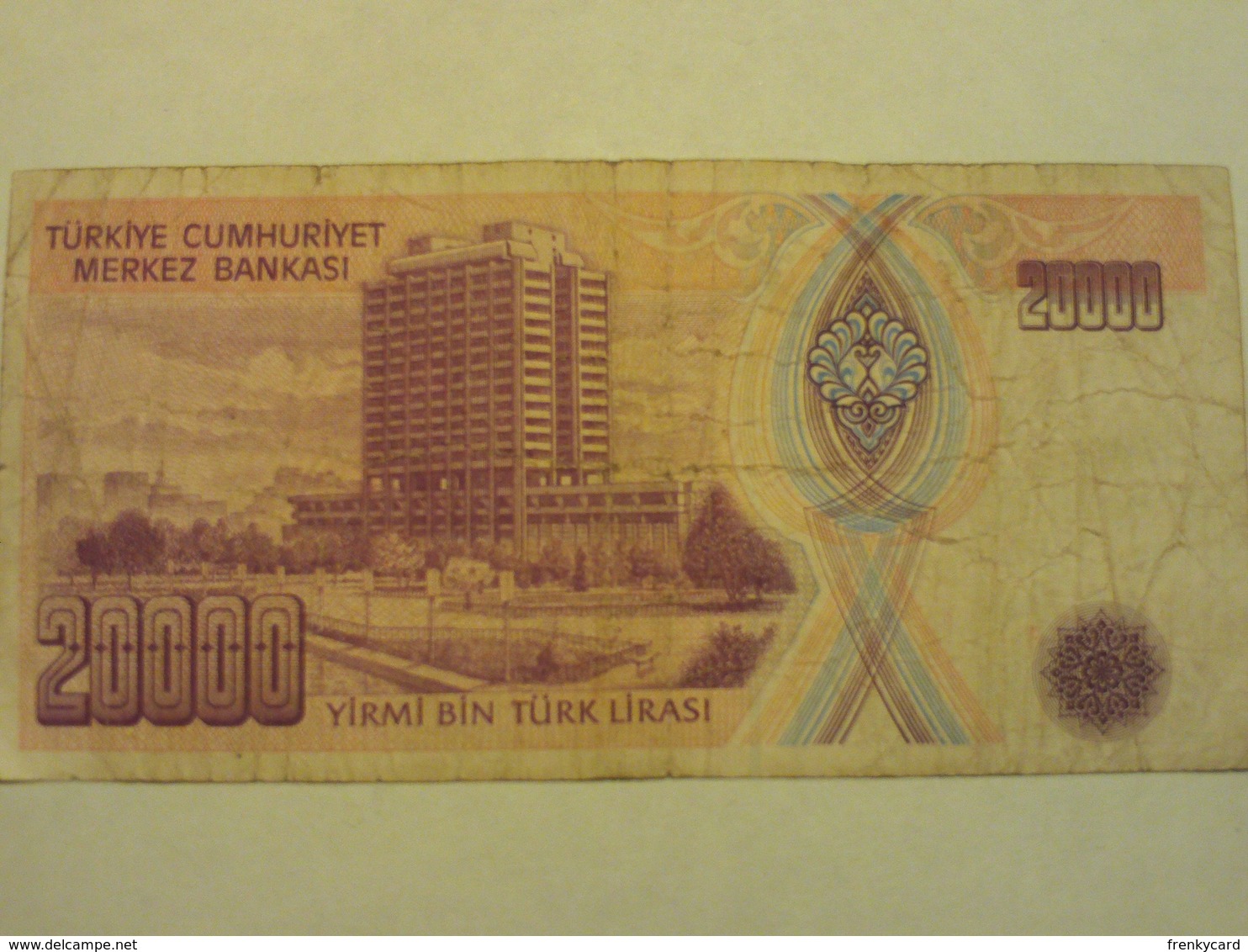 Turchia 20000 Lirasi 1970 Used - Turchia