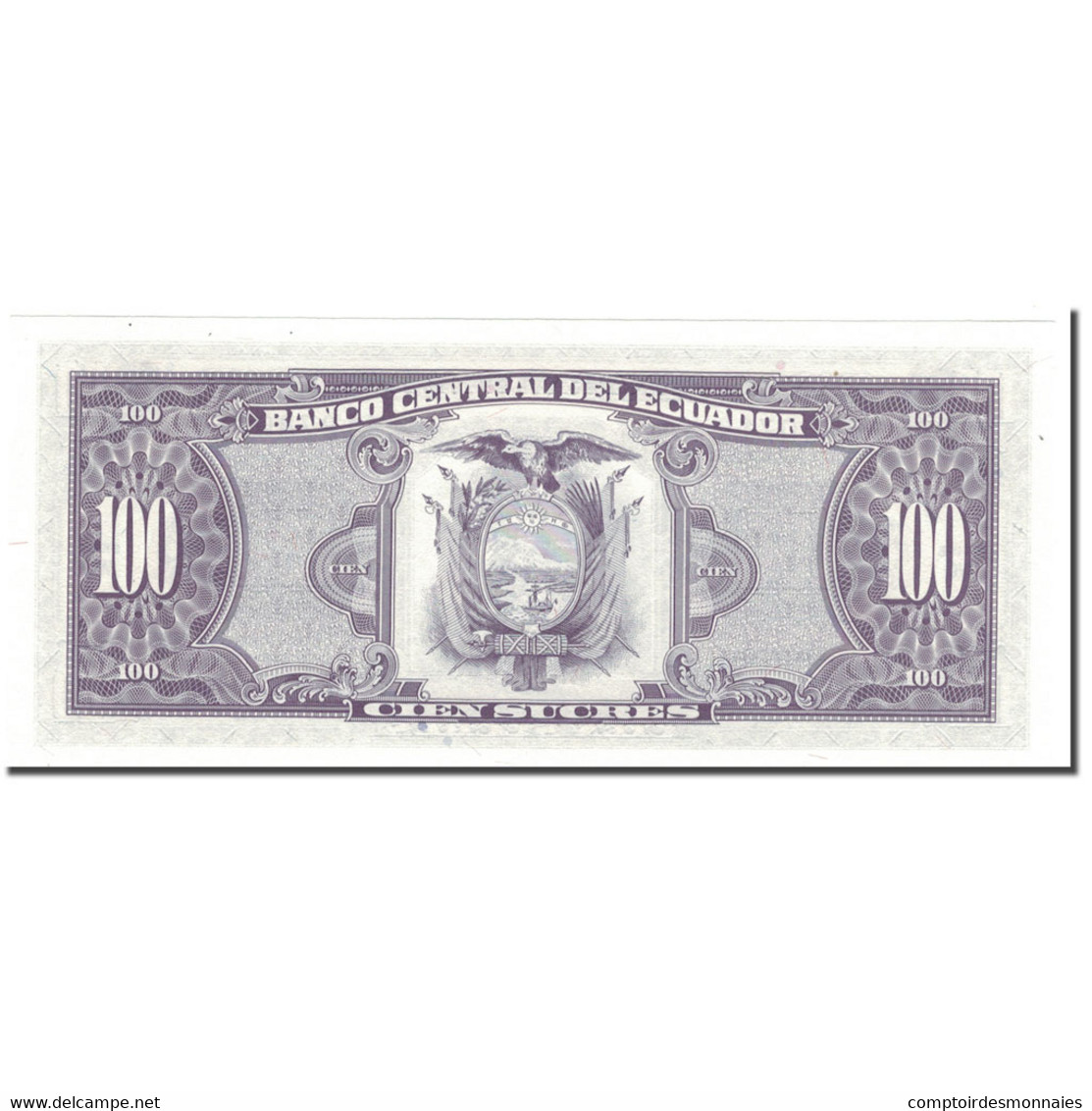 Billet, Équateur, 100 Sucres, 1994-02-21, KM:123Ac, NEUF - Ecuador