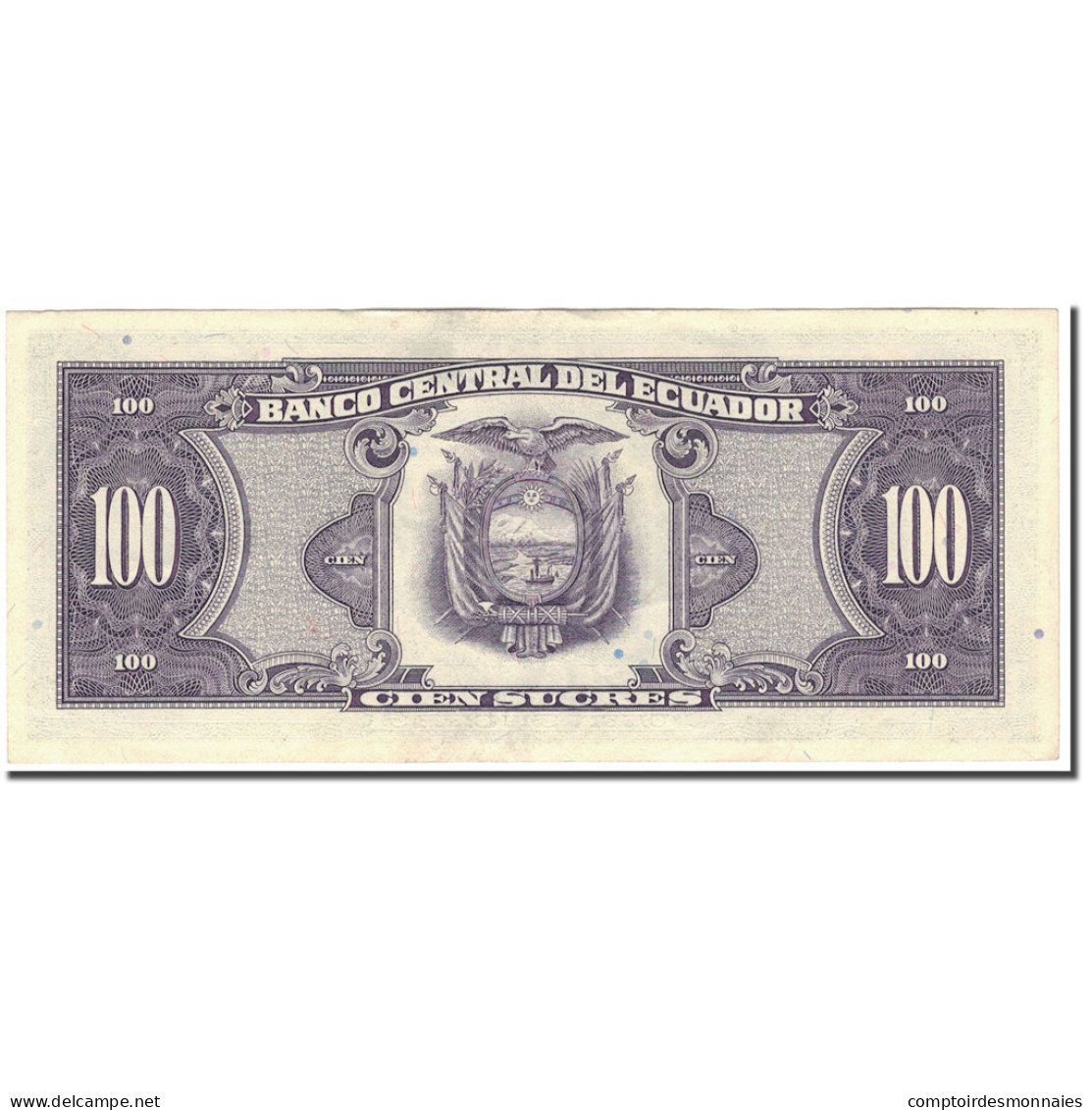 Billet, Équateur, 100 Sucres, 1990-04-20, KM:123, NEUF - Ecuador