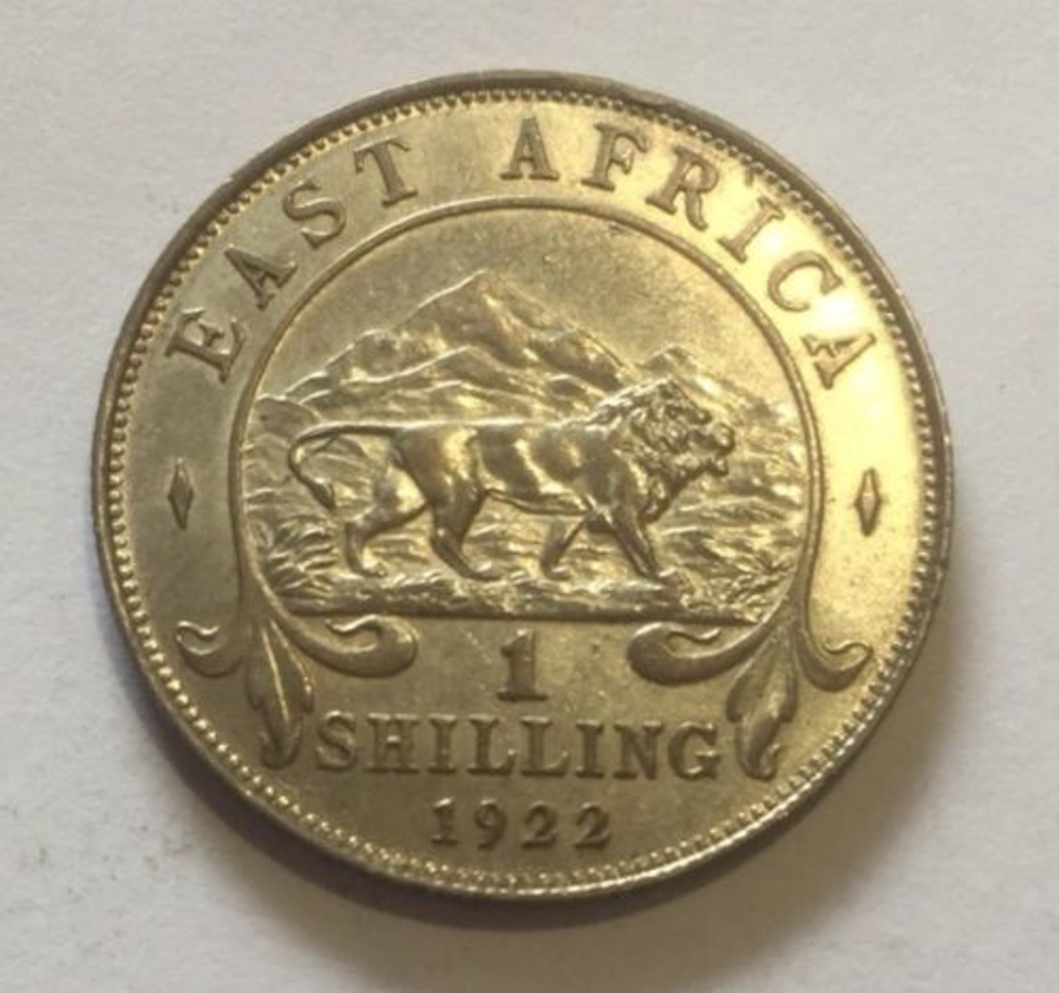 East Africa - Shilling (1922) George V - Otros – Africa