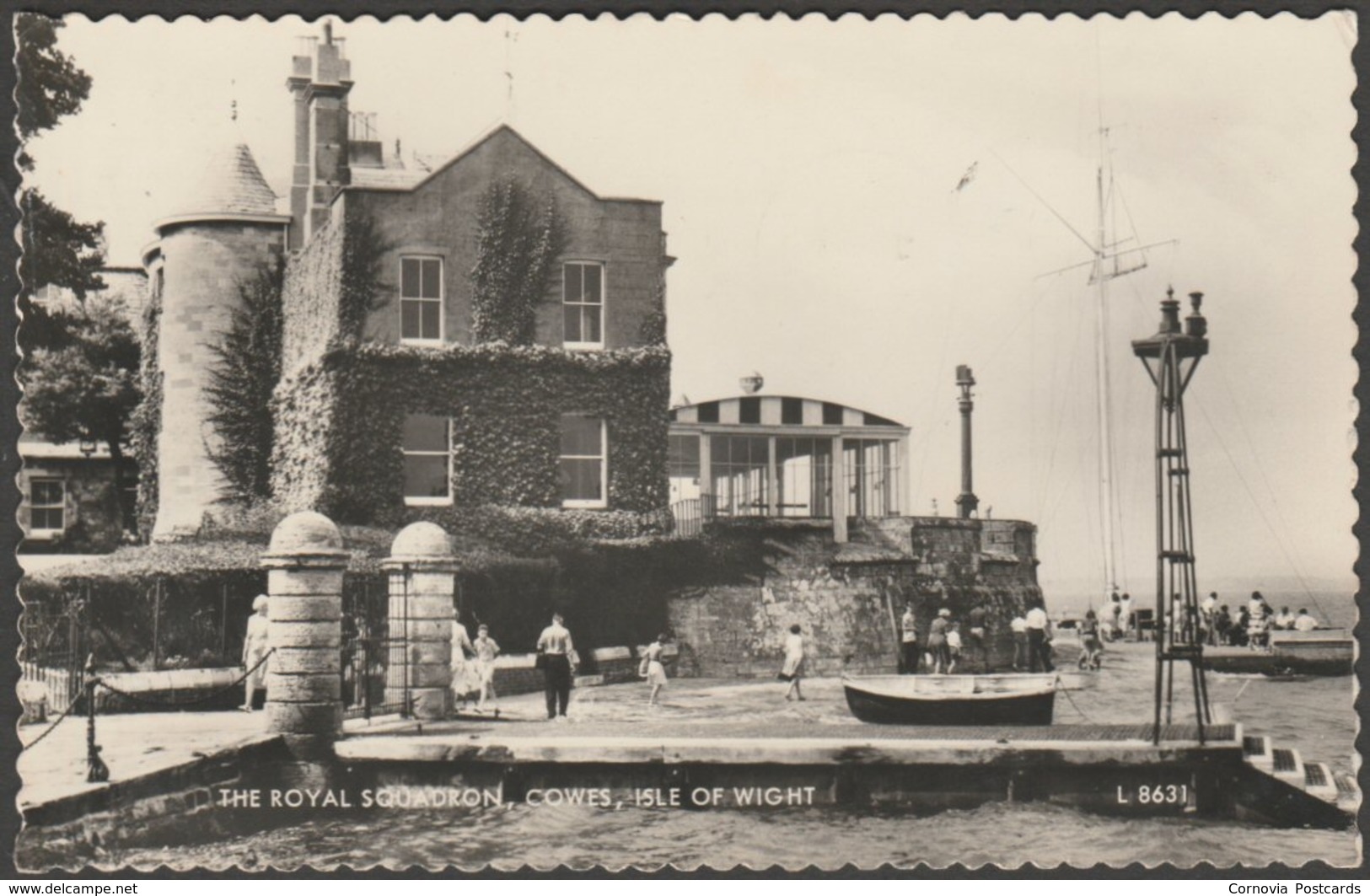 The Royal Squadron, Cowes, Isle Of Wight, 1963 - Valentine's RP Postcard - Cowes