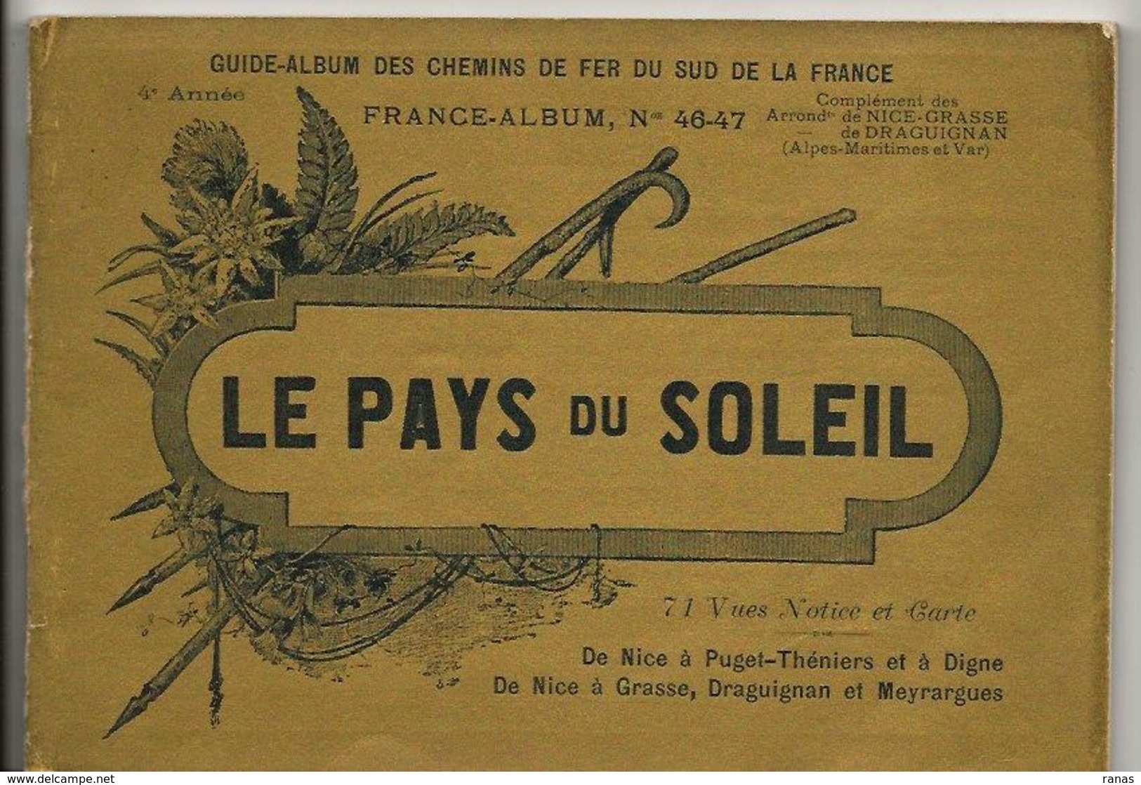 Alpes Maritimes 06 Et VAR France Album De A. KARL, Carte Gravures Texte Publicités 1896 Nice Draguignan - Dépliants Touristiques