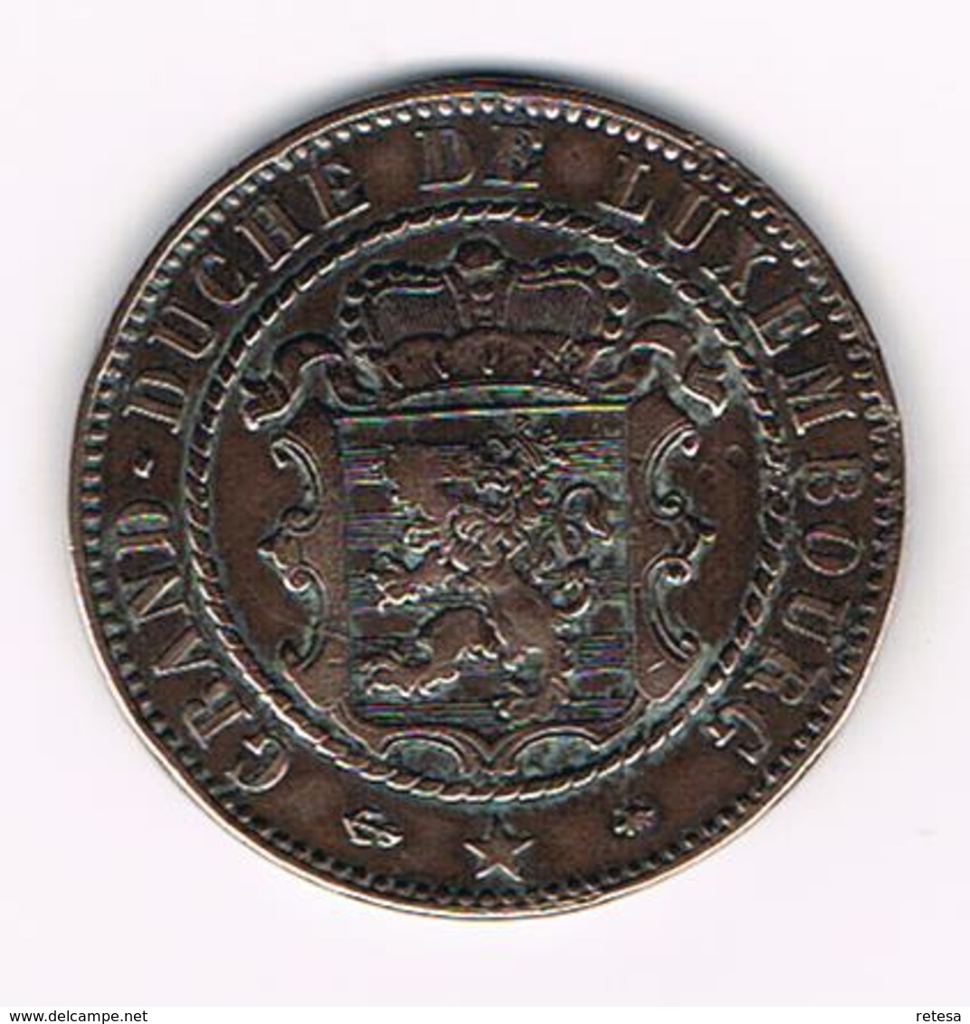 =&  LUXEMBOURG  10  CENTIMES 1865 A - Luxemburgo