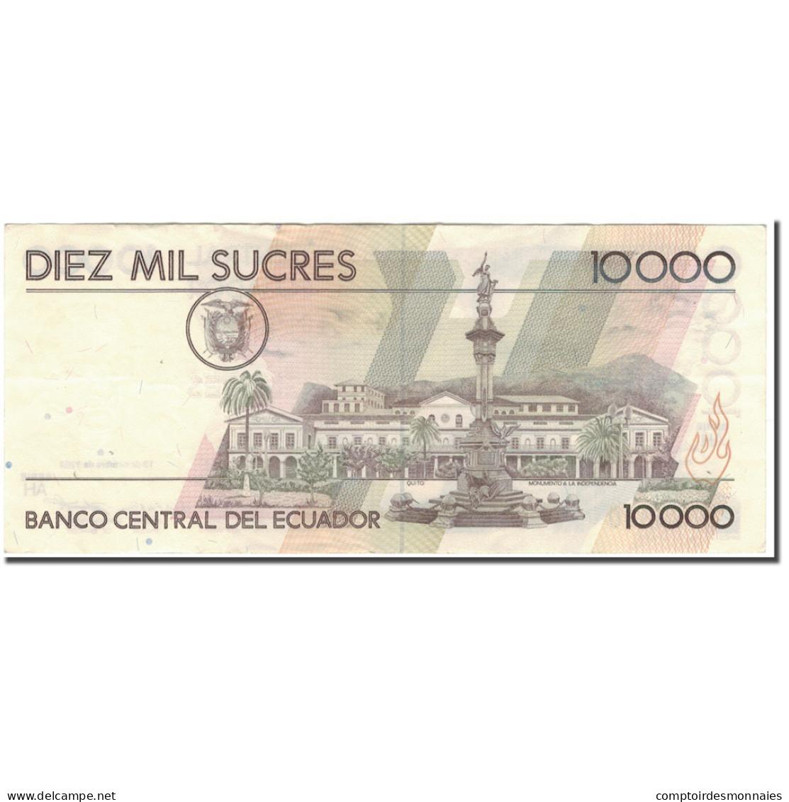 Billet, Équateur, 10,000 Sucres, 1994-10-13, KM:127a, SUP - Ecuador