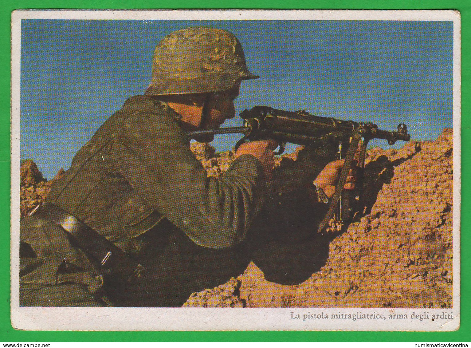 Fante Tedesco Con MP40 Deutscher Infanterist German Infantryman With Machine-gun  Fantassin Allemand - Weltkrieg 1939-45