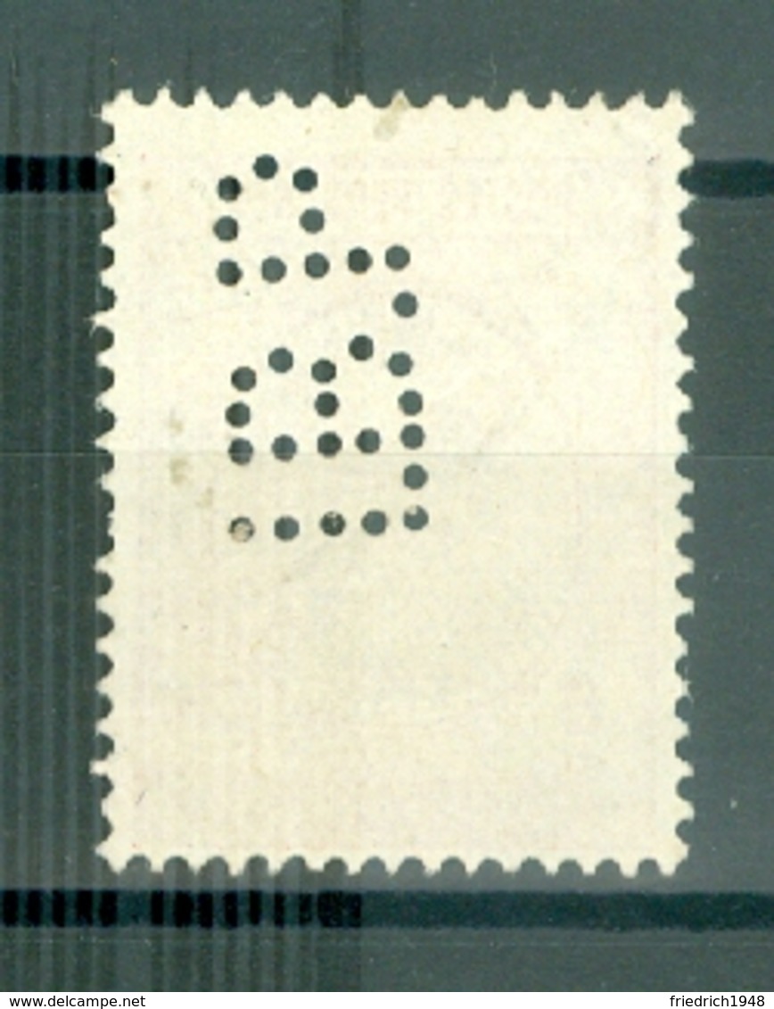 PERSIA - IRAN; Perfin " I B P "  (Imperial Bank Of Persia)  6 Chahis - Iran