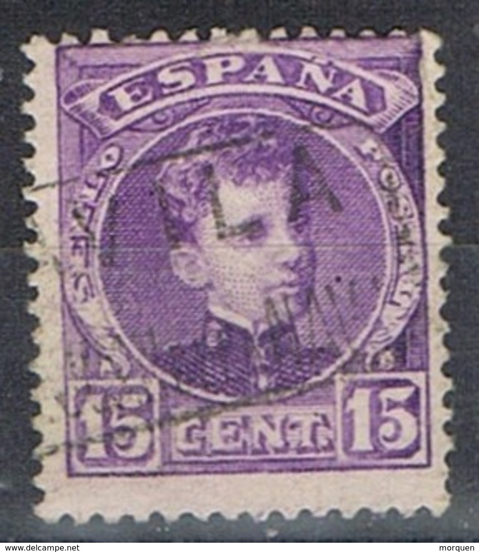 Sello 15 Cts Alfonso XIII, Carteria SAN JUAN De La NAVA (Avila), Num 246 º - Usados