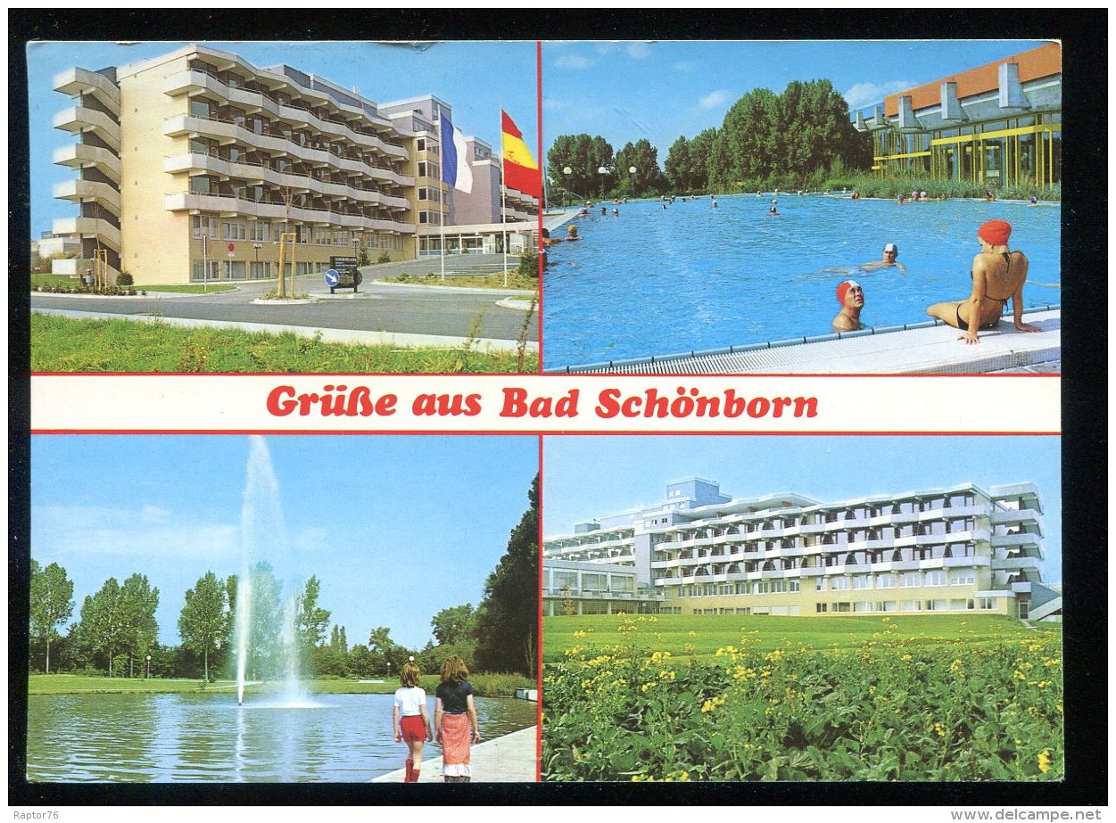 CPM Allemagne Grüsse Aus BAD SCHÖNBORN Multi Vues - Bad Schoenborn