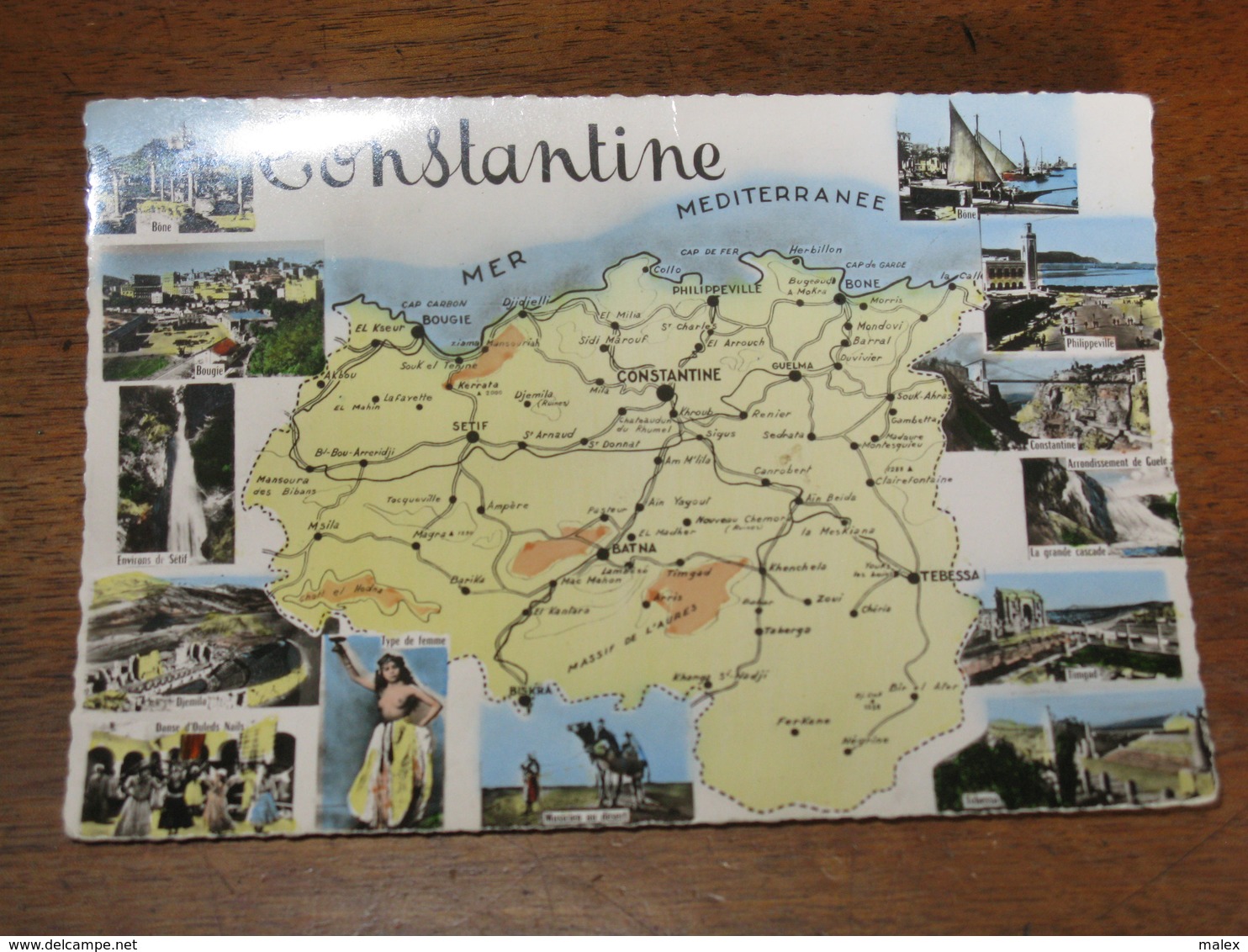 Multivue Et Carte ALGERIE /  CONSTANTINE - Constantine