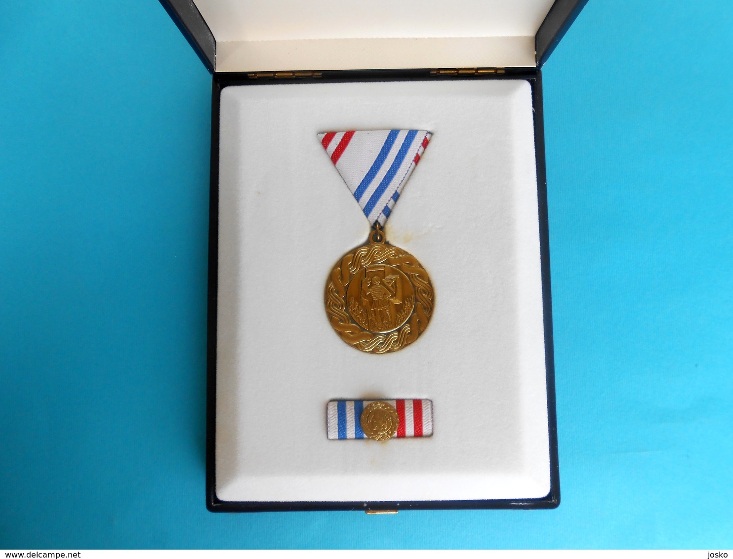 CROATIA ARMY - WAR OPERATION '' SUMMER 95 '' ( Operacija Ljeto 1995 ) - Medal In Original Box * Kroatien Croatie Croazia - Other & Unclassified