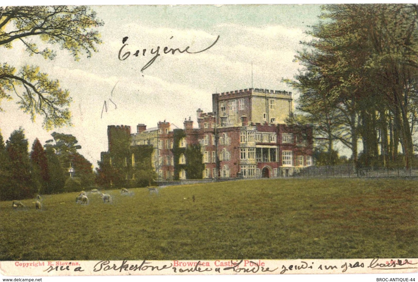 CPA N°22351 - BROWNSEA CASTLE, POOLE - Autres & Non Classés