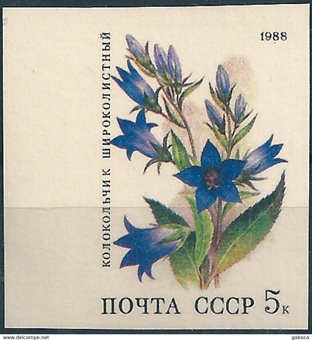 B2189 Russia USSR Flora Plant Flower Bellflower Colour Proof - Proofs & Reprints