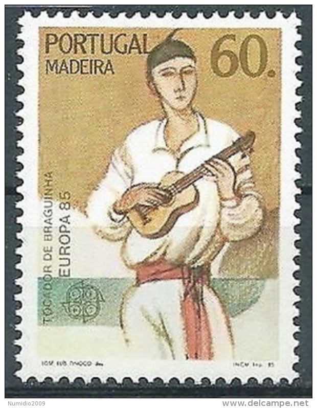 1985 EUROPA MADERA MNH ** - EV - 1985