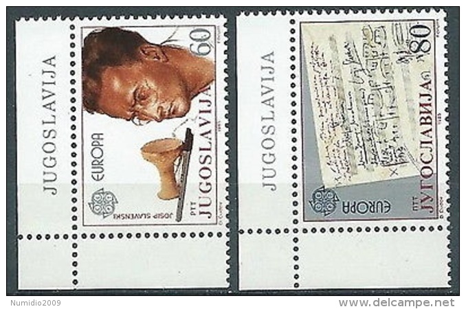 1985 EUROPA JUGOSLAVIA MNH ** - EV - 1985