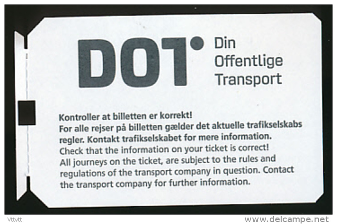 Ticket De Métro : Copenhague (Danemark) Fra Zone 3, Antal Zoner 2 - Europe