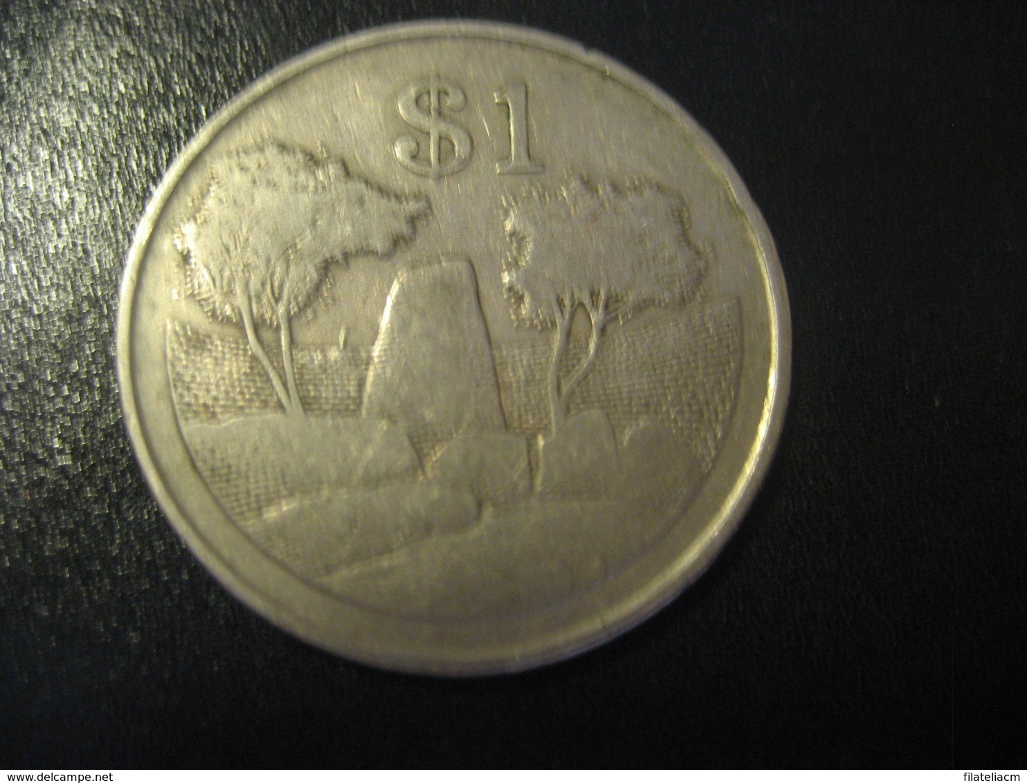 1 One Dollar ZIMBABWE 1980 Coin - Zimbabwe