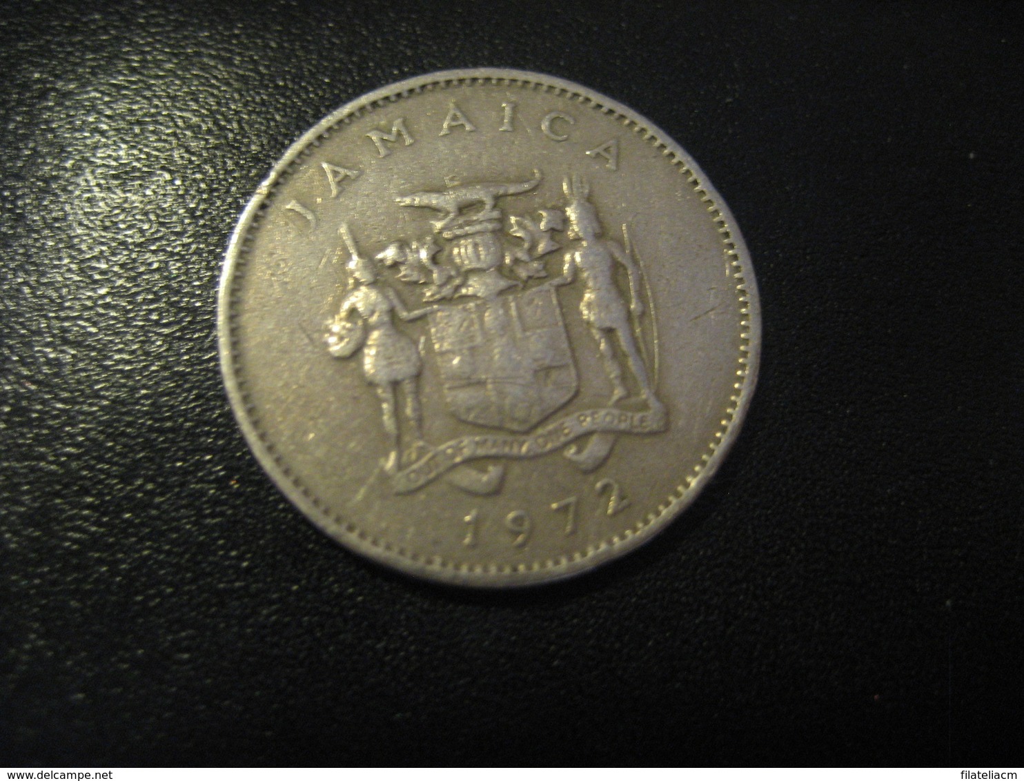 10 Ten Cents JAMAICA 1972 Coin - Jamaique