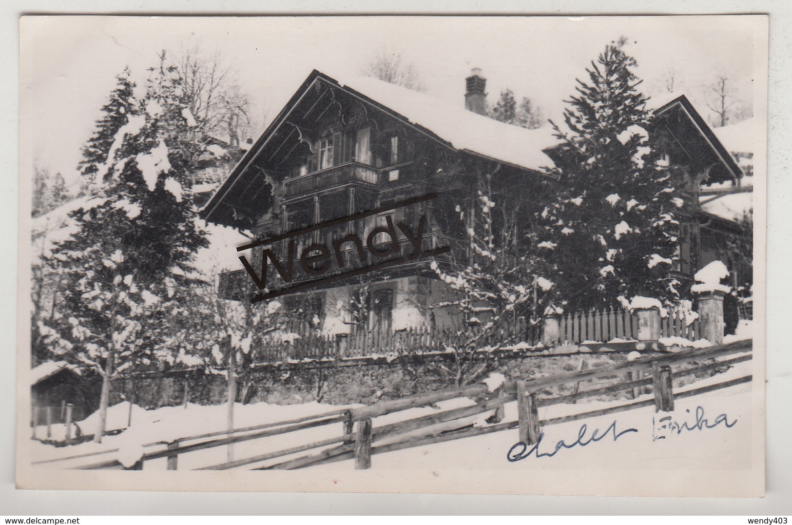 Grindelwald (photo Originale - Chalet Erika) - Grindelwald