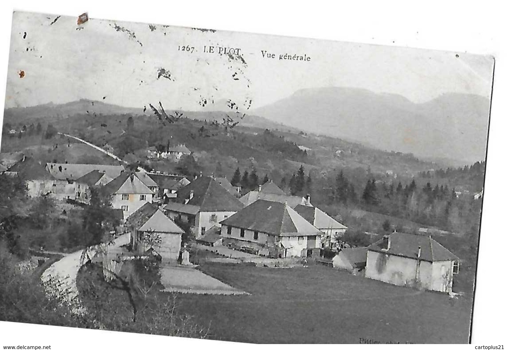 LE PLOT N 1267  VUE GENERALE  MAISONS    DEPT 74 - Autres & Non Classés