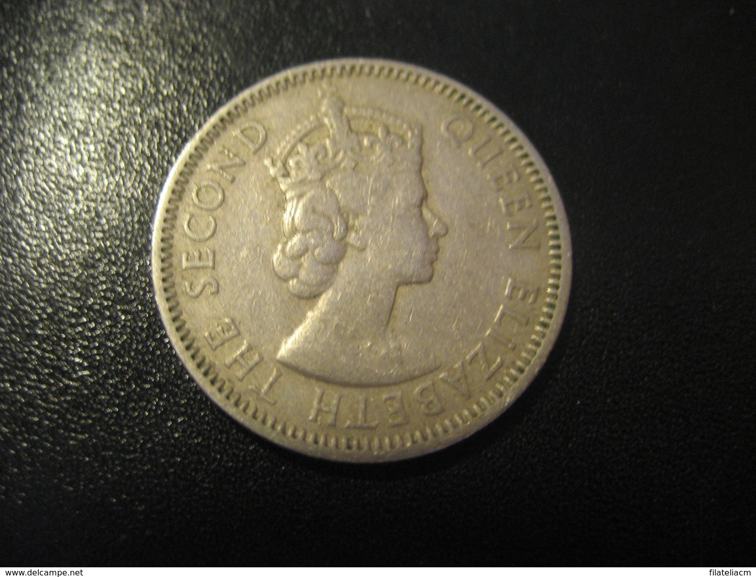 25 Cents BRITISH CARIBBEAN TERRITORIES 1955 Coin British West Indies Antillas - West Indies