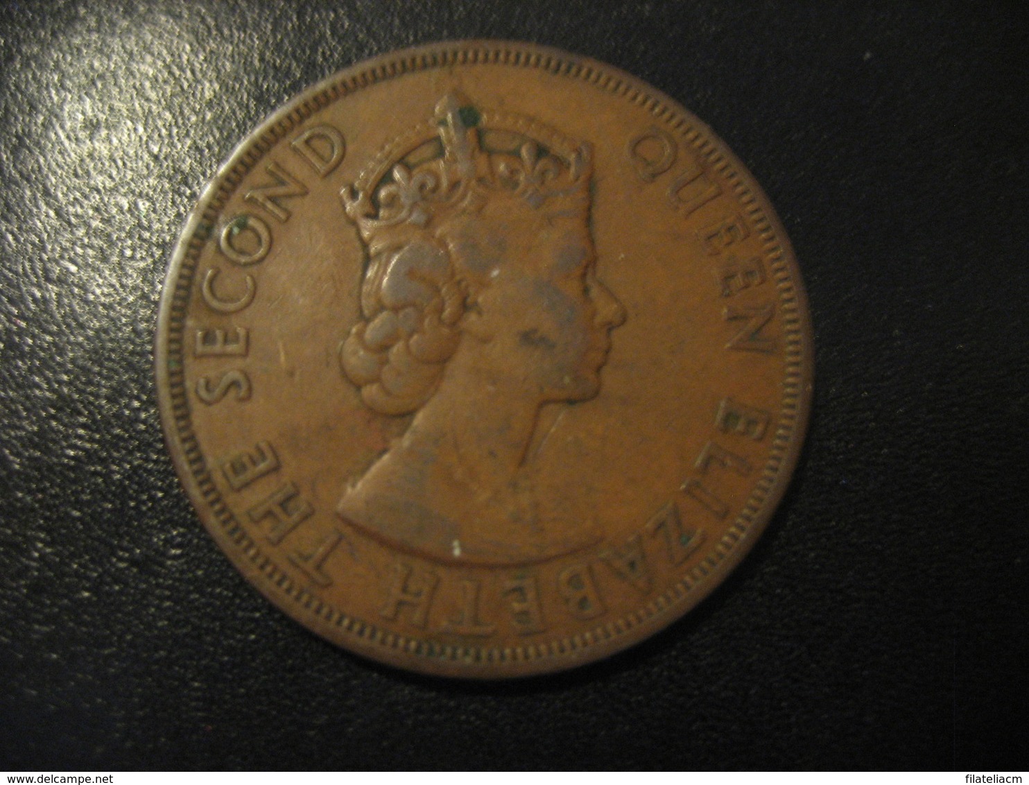 2 Cents BRITISH CARIBBEAN TERRITORIES 1955 Coin British West Indies Antillas - West Indies