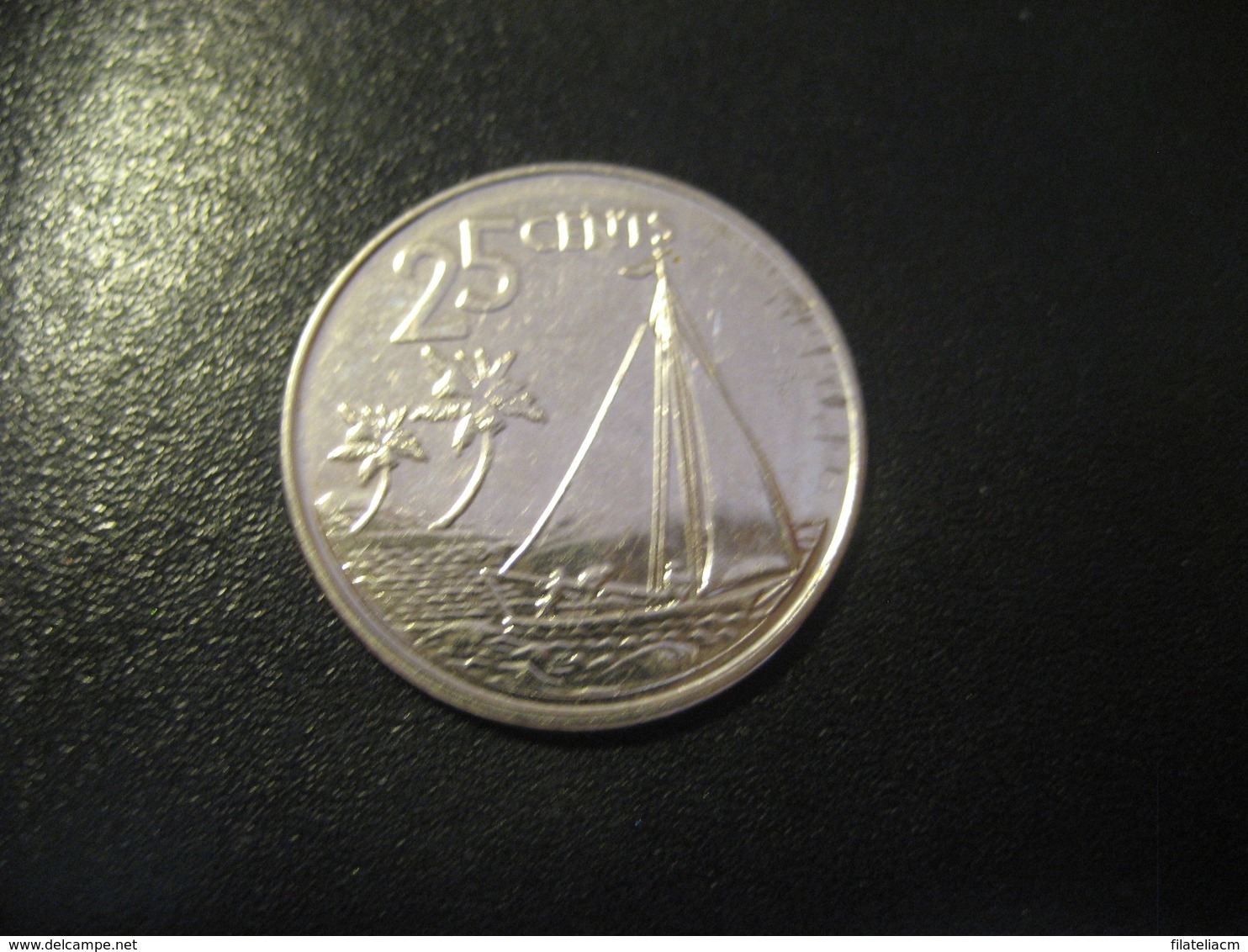 25 Cents BAHAMAS 2015 QEII Coin Nice Condition Britsh Colonies Sailing - Bahamas