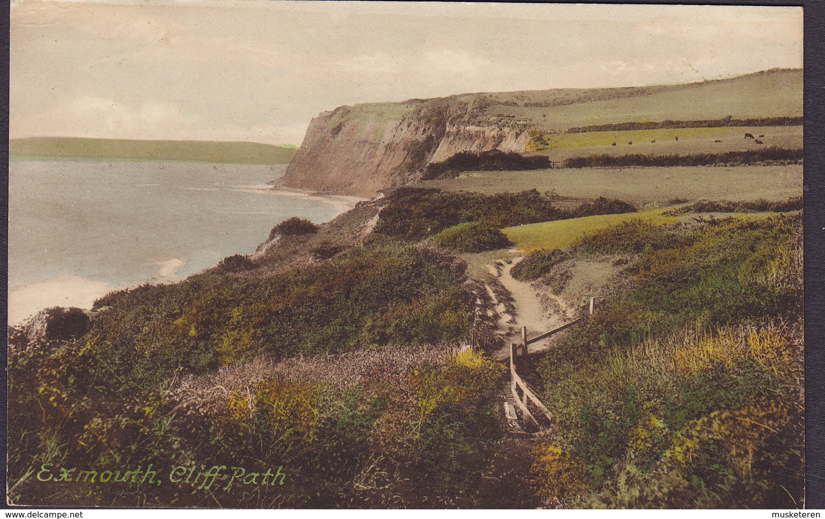 United Kingdom PPC Exmouth, Cliff Path Frith's Series (2 Scans) - Exeter