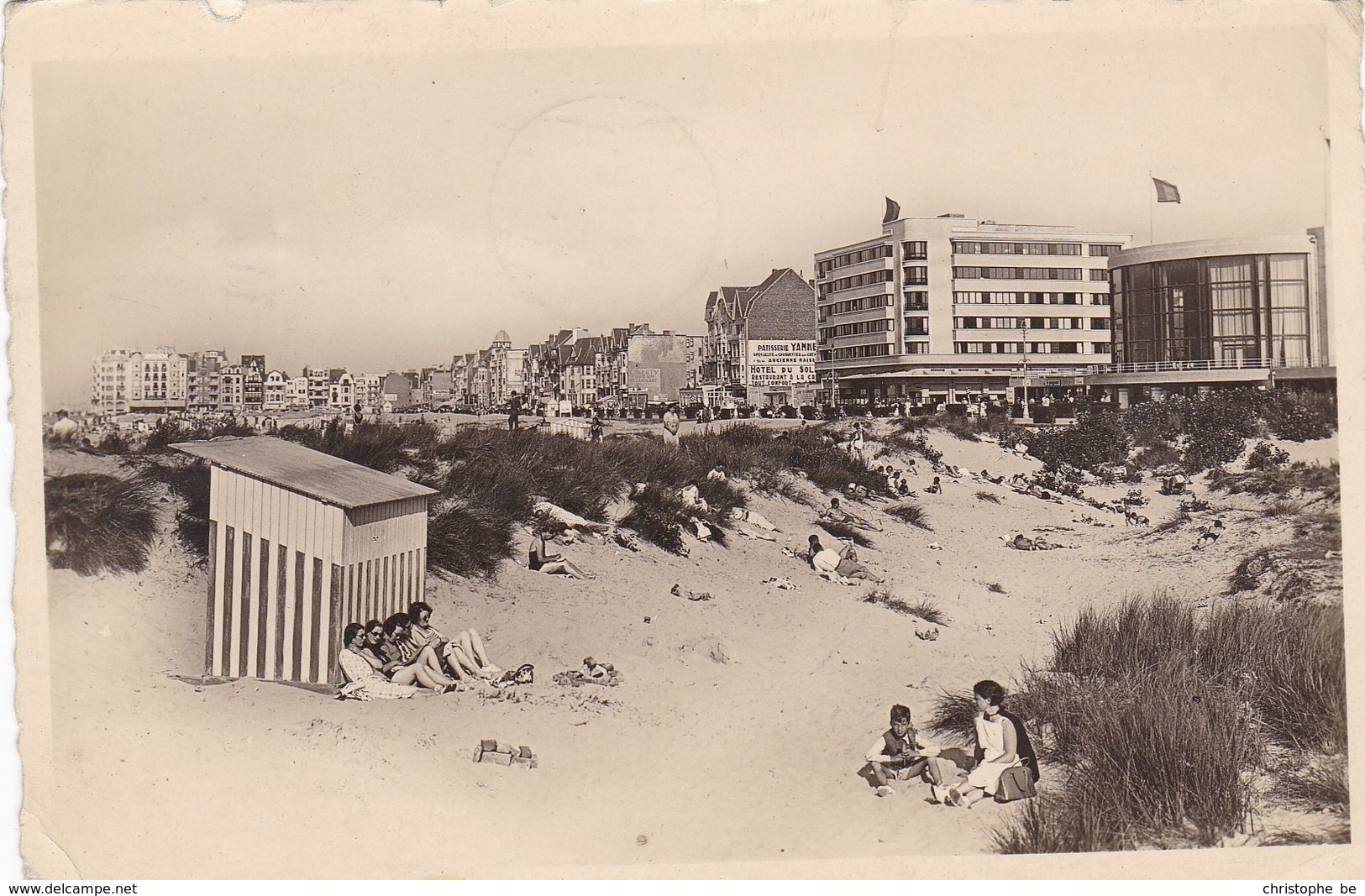 Knokke Zoute, Les Dunes Et Perspective De La Digue Knokke Albert Plage (pk49937) - Knokke