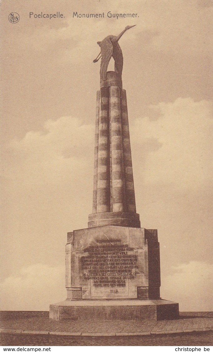 Poelkapelle, Poelcapelle, Monument Guynemer (pk49958) - Langemark-Poelkapelle