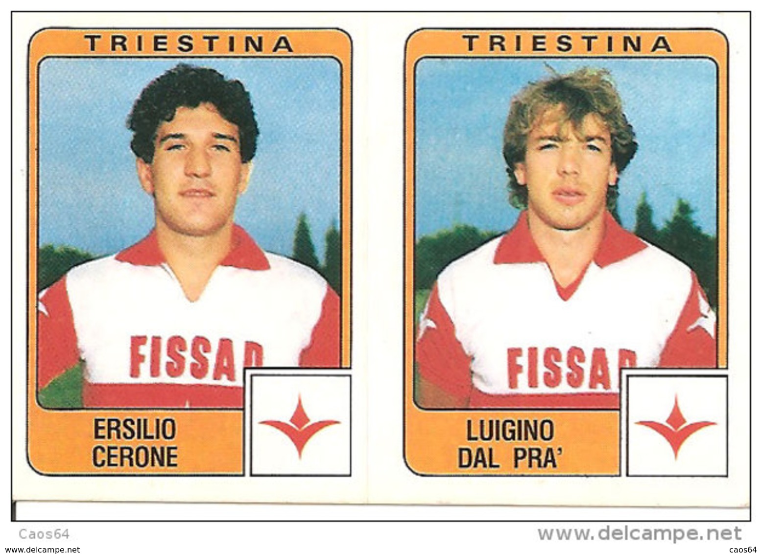 CALCIATORI PANINI 1984-85 N. 480 CON VELINA NEW - Edizione Italiana