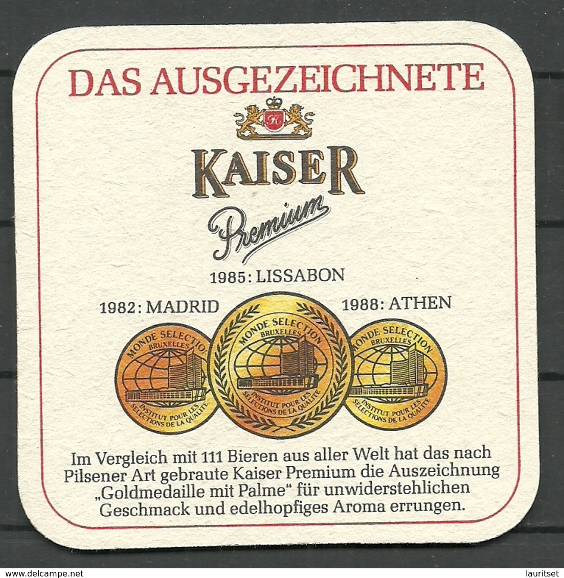 Bierdeckel Österreich Kaiser Premium - Bierdeckel