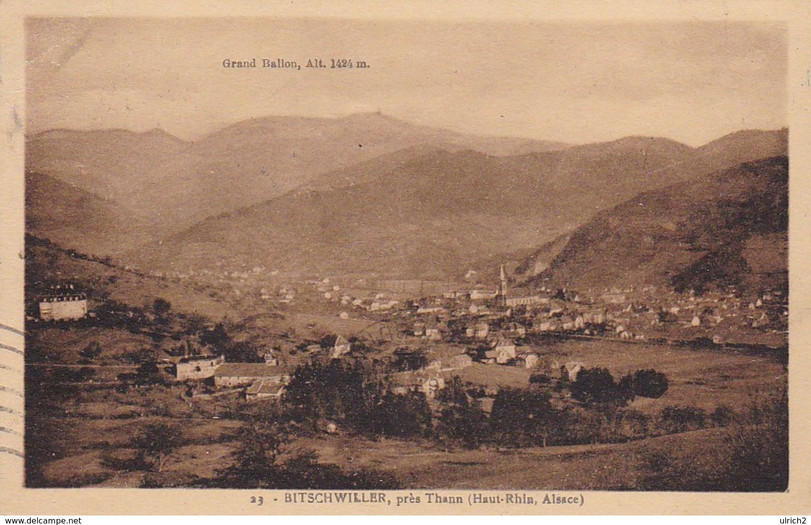 CPA Bitschwiller Près Thann - Haut-Rhin Alsace (36337) - Thann