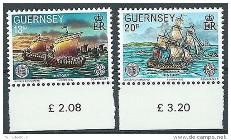 1982 EUROPA GUERNSEY MNH ** - EV - 1982