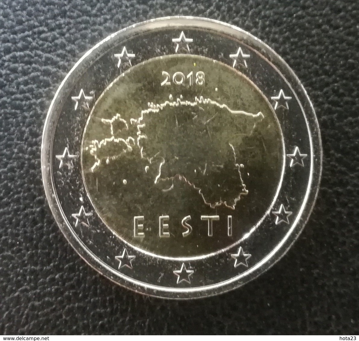 NEU 2018 Jahr Kursmünze UNZ Estland 2 Euro Aus Rollen  MAP - Estonia