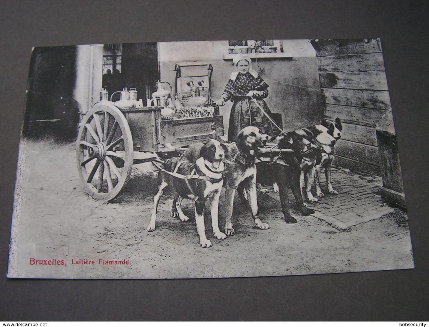 Bruxelles  Laitiere Flamande , 1915 - Marchés