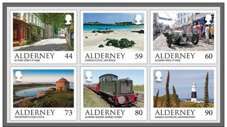 H01 Alderney 2017 Alderney Scenes MNH Postfrisch - Alderney